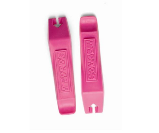 Tyre Levers - Pink Pair, Carded